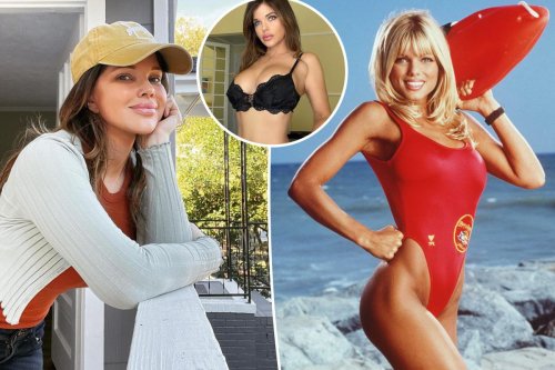 Amp 39 Baywatch Amp 39 Star Donna D Amp 39 Errico 54 Poses In Lace Lingerie