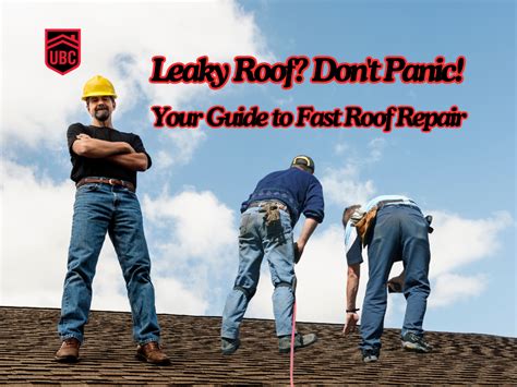 Leaky Roof Don Amp 39 T Panic Your Guide To Fast Roof Repair United