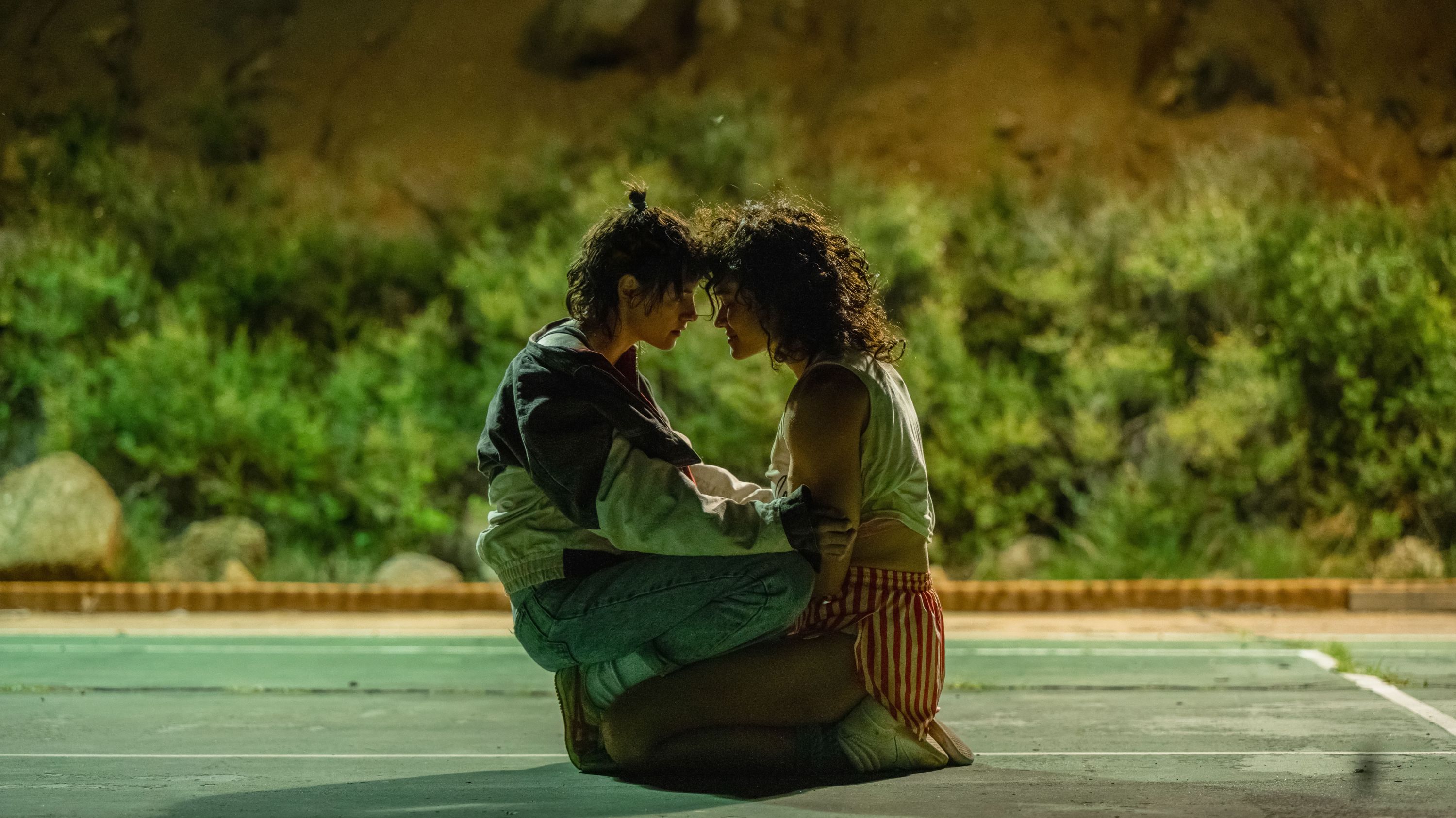 The Sizzling Love Lies Bleeding Scene